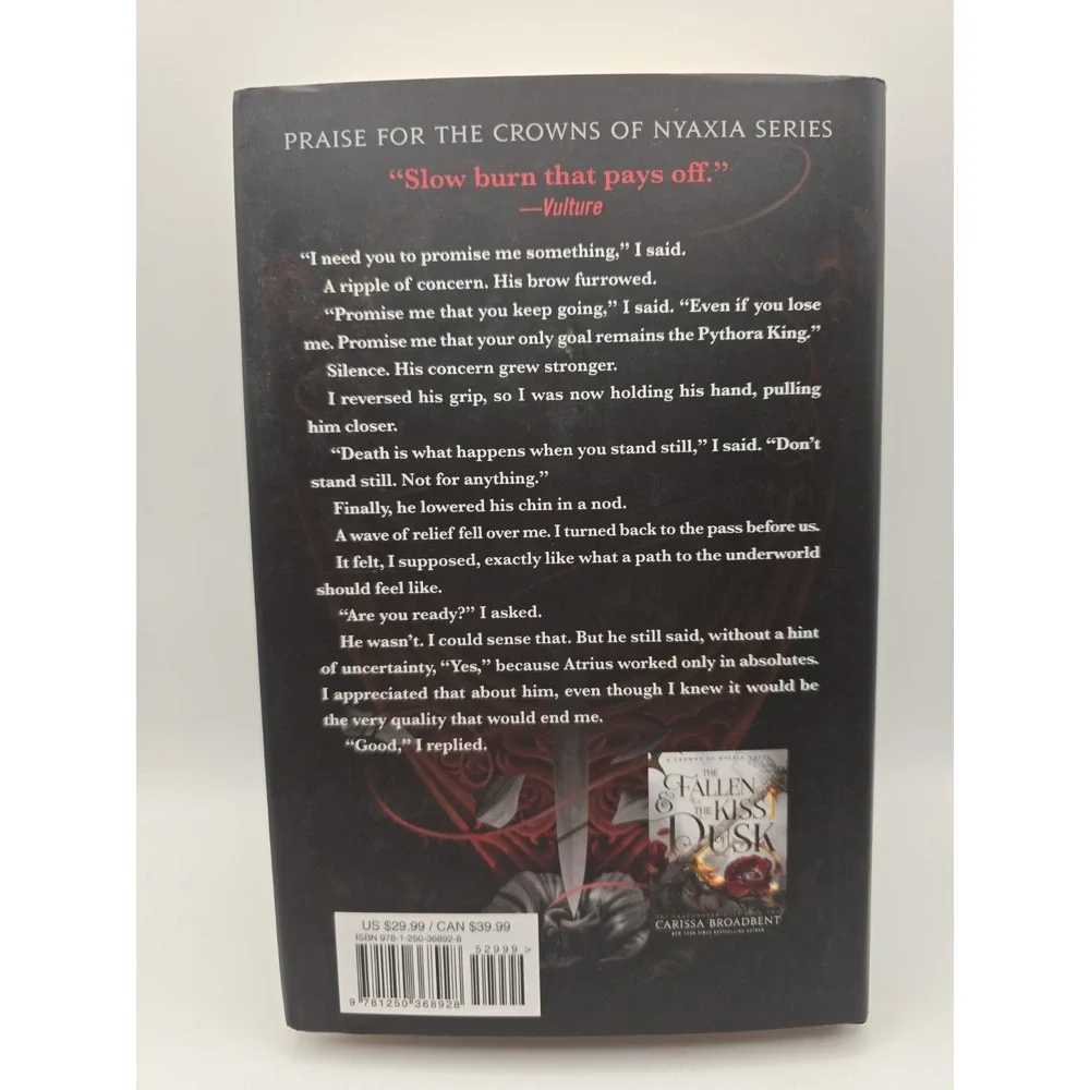 Slaying the Vampire Conqueror : A Crowns of Nyaxia Novel by Carissa Broadbent...